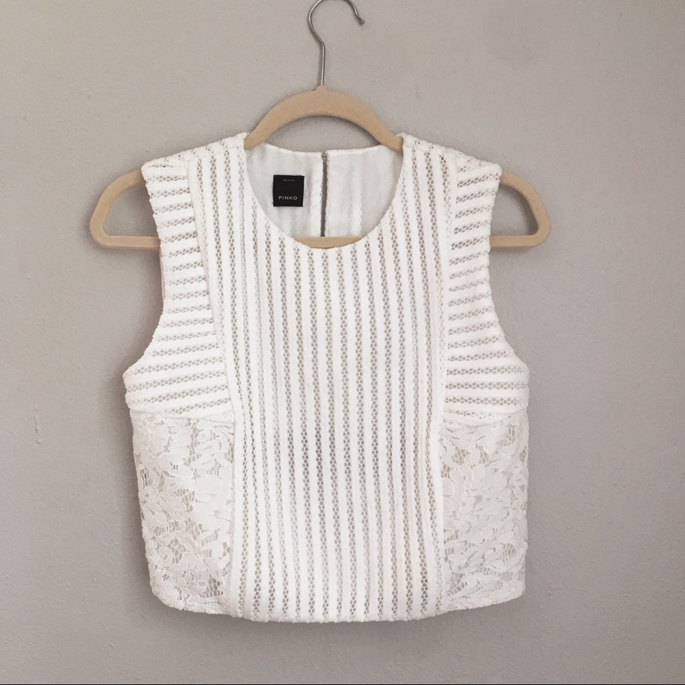 NWOT Pinko Crop Top